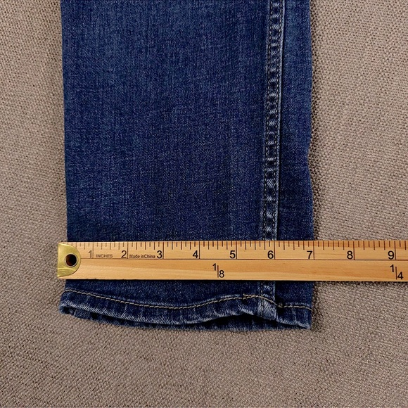 David Britton BUFFALO Dark Wash Denim 5PKT JACKSON Straight Jeans 38”X 30” - Picture 7 of 15